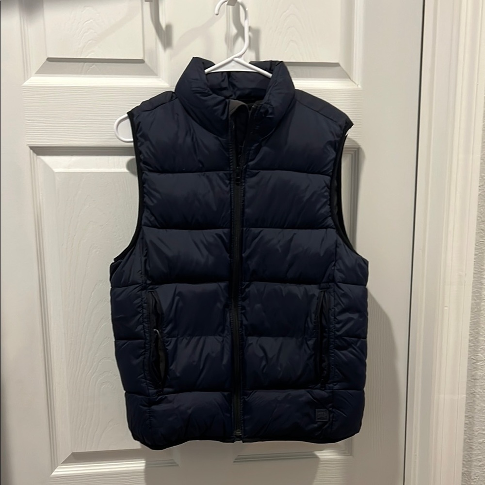 Navy Puffer Vest